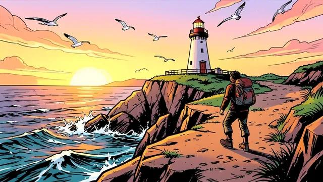 Comic Art art style example